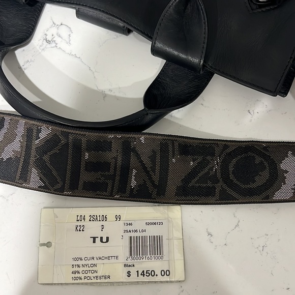 ❌SOLD❌elsewhere KENZO Designer BAG 🖤 NWOT 💖 - Picture 4 of 13